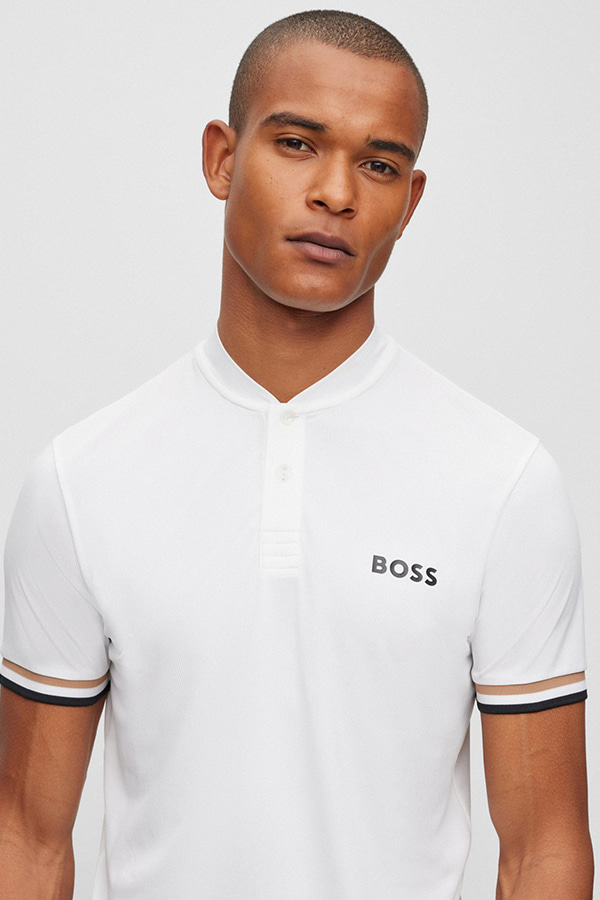 ΜΠΛΟΥΖΑ ΠΟΛΟ  BOSS - 100 ΛΕΥΚΟ